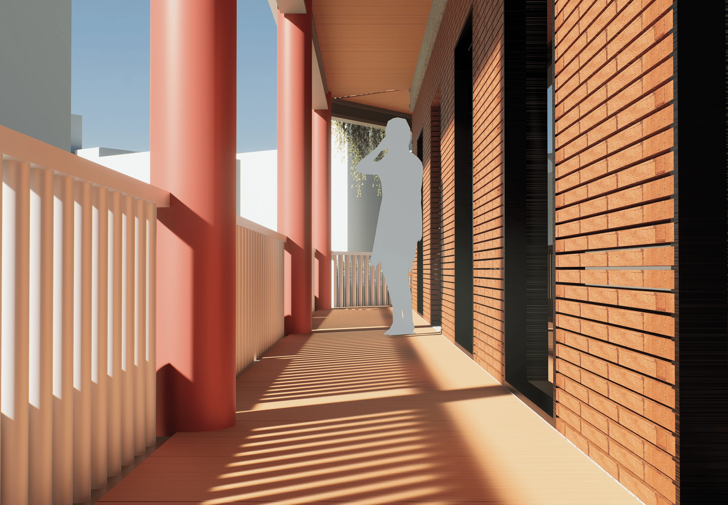 Corvetto Housing — view