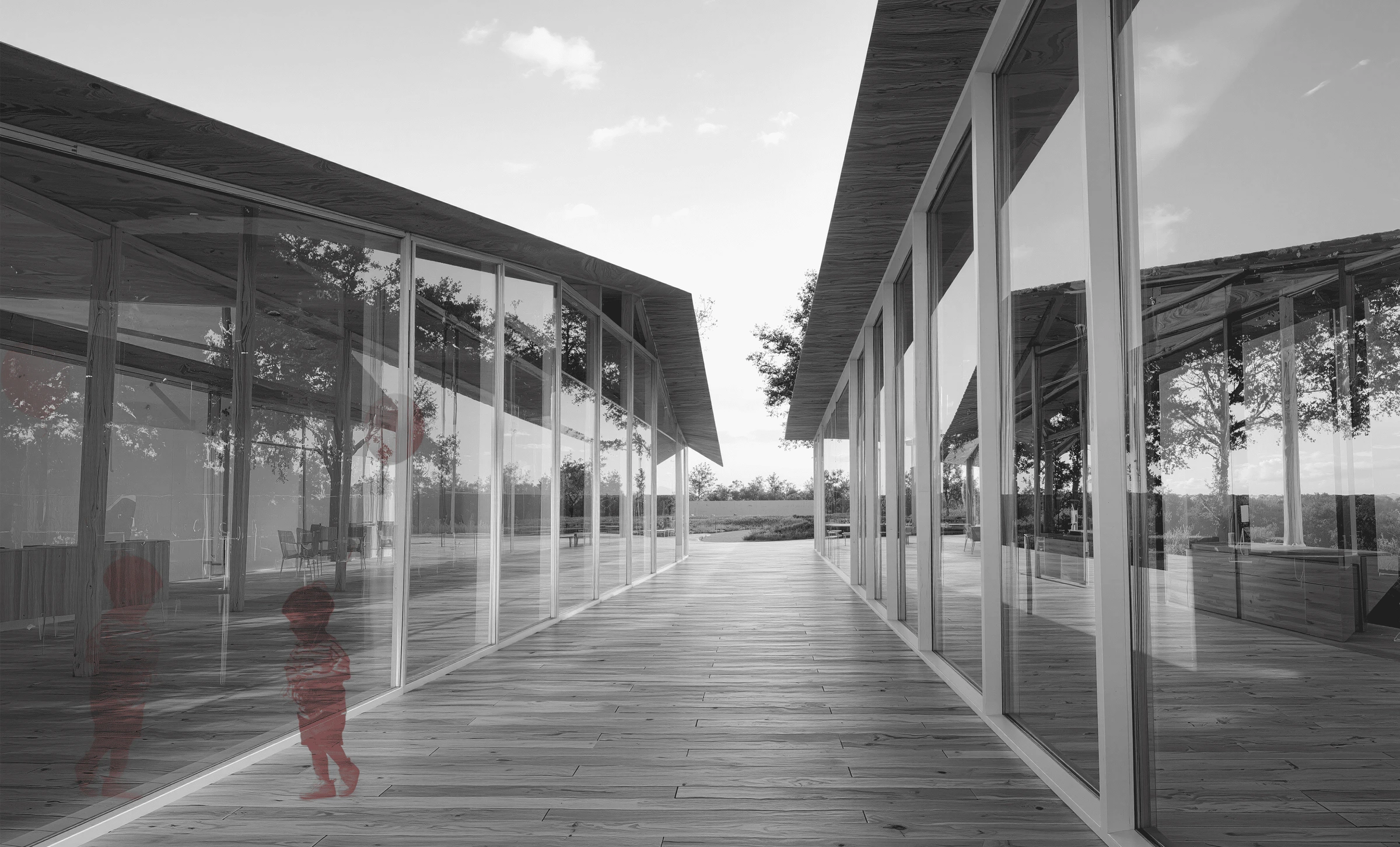 Echoed Light — housing on the Île des Impressionnistes